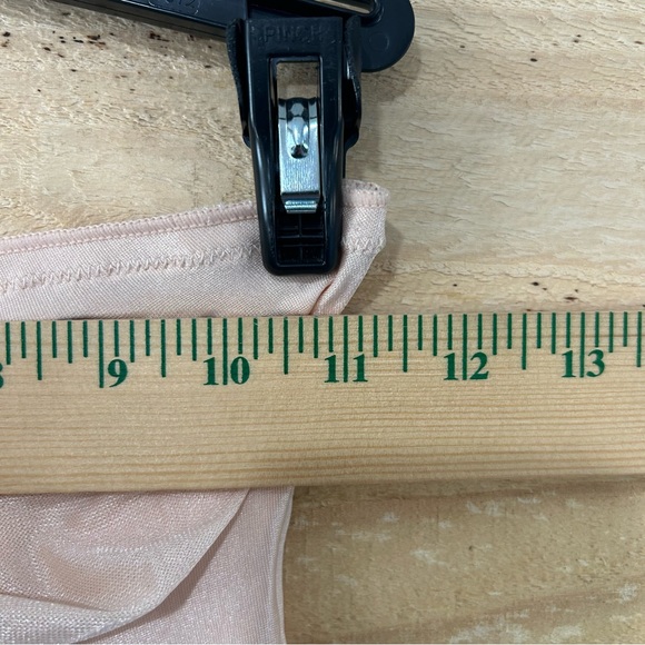 Vintage Kayser Long Slip Top Is Mesh Beige Size 36 - Picture 3 of 6